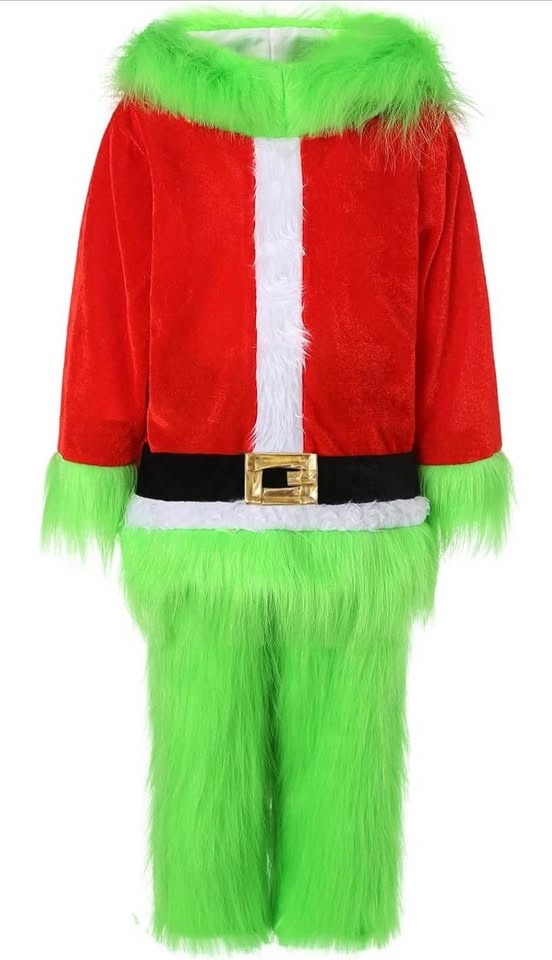 The grinch costume kids 6-7 years old - photo 3
