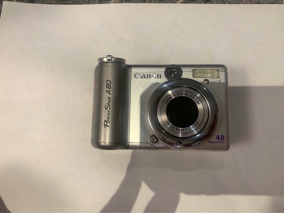 Canon PowerShot A80 camera