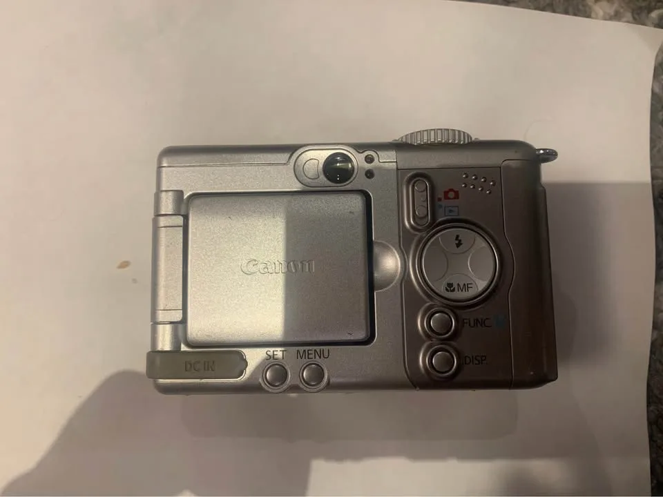 Canon PowerShot A80 camera image indicator(5)