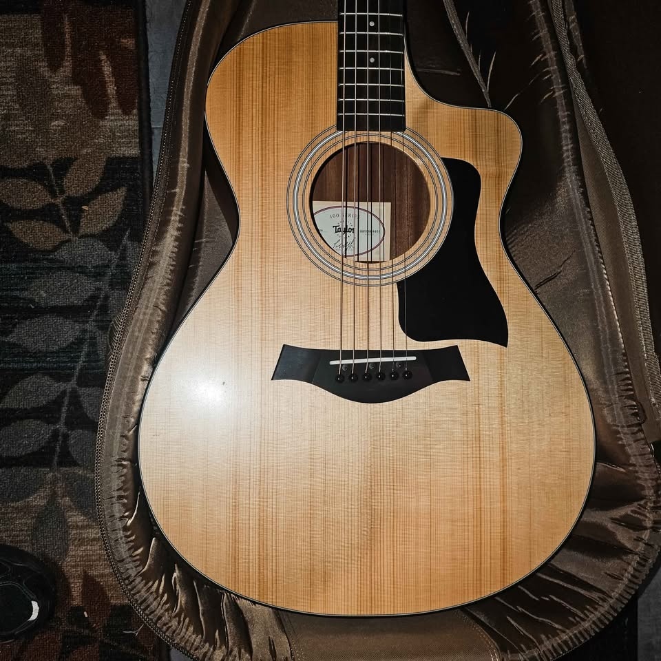 Taylor 114ce acoustic-electric guitar - photo 4