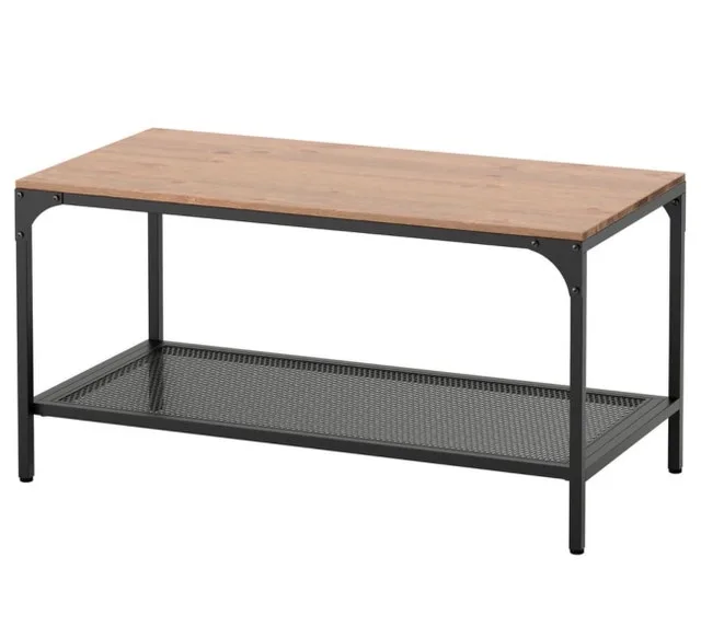 IKEA FJÄLLBO Coffee Table – Black (90×46 cm) | Move-Out Sale