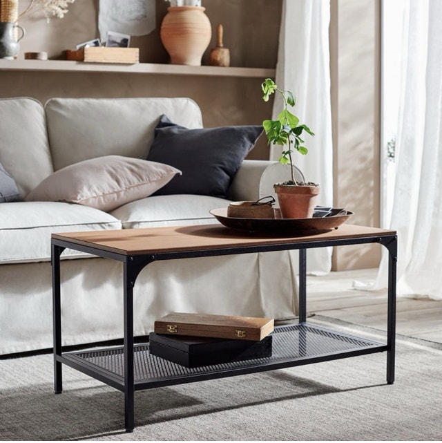 IKEA FJÄLLBO Coffee Table – Black (90×46 cm) | Move-Out Sale - photo 2