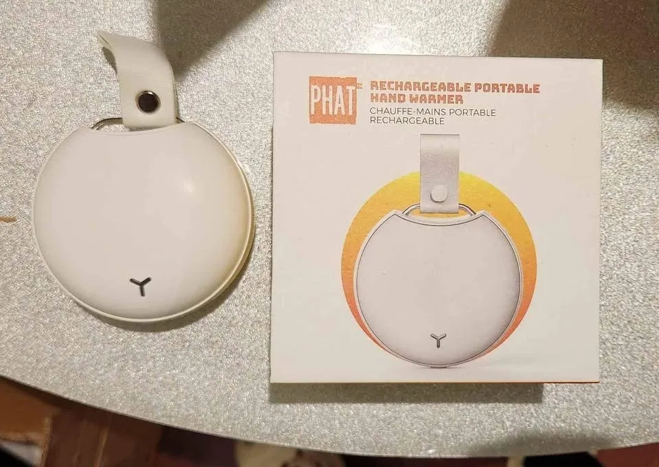 BNIB Rechargeable portable hand warmer 5000mah