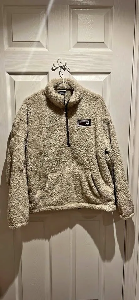 New Balance Ladies Half-Zip Fleece Sweatshirt