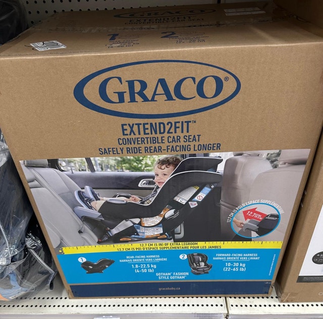 Car Seat - Graco Extend2Fit -It sells at Costco for $299.99.