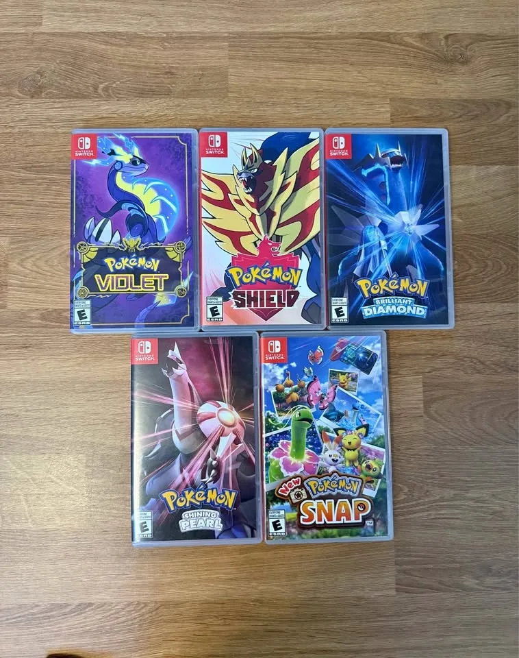 Pokemon Nintendo Switch Games - $60 Each FIRM