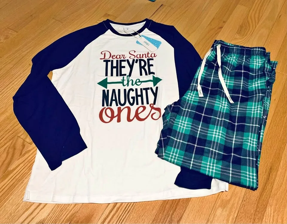 Christmas Men’s Pyjamas Set M