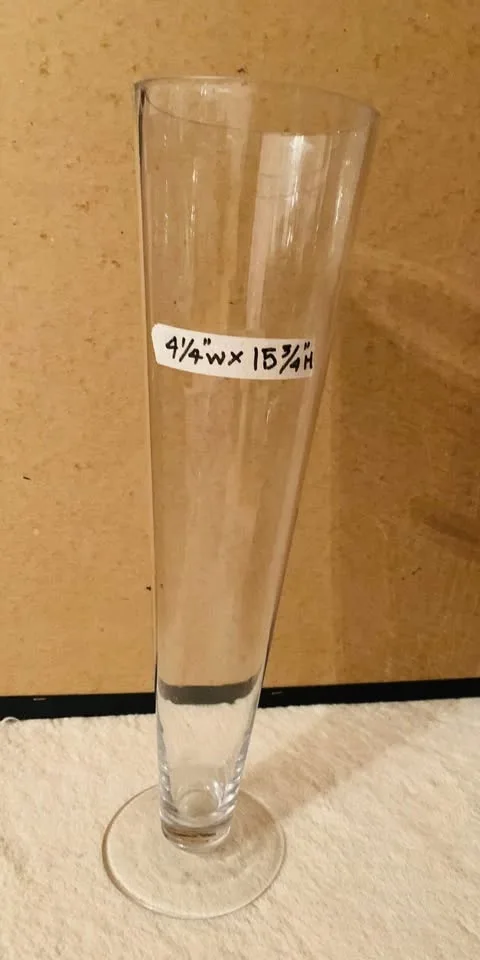 Glass Vases both for $10 image indicator(2)