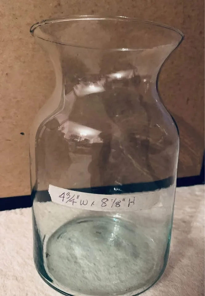 Glass Vases both for $10 image indicator(3)