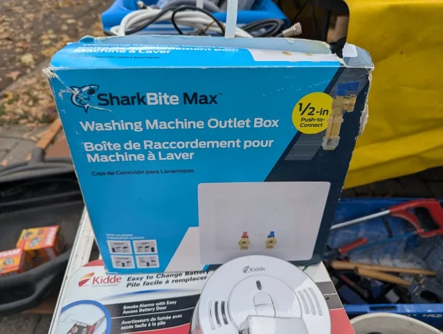 Sharkbite Laundry box.