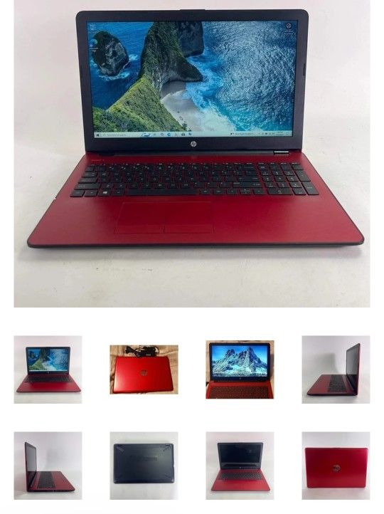 HP 15-bs134wm Laptop - Scarlet Red