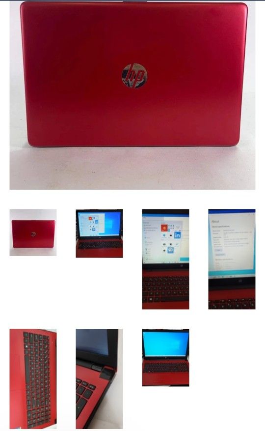 RED HP 15-bs144wm Laptop