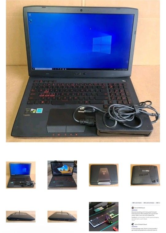 ASUS ROG Gaming Laptop GTX 970M