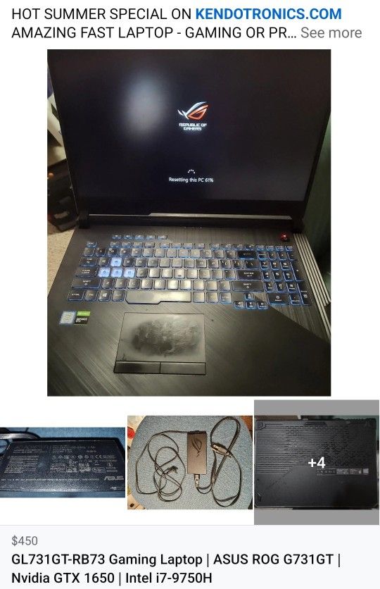 Asus ROG Strix G Gaming Laptop