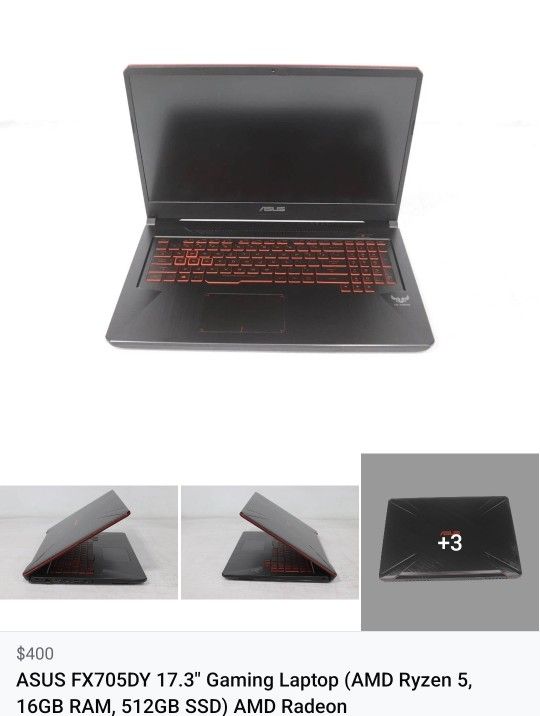 ASUS FX705DY Gaming Laptop