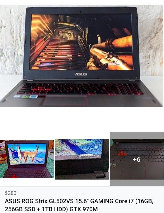ASUS ROG Strix GL502VS Gaming Laptop
