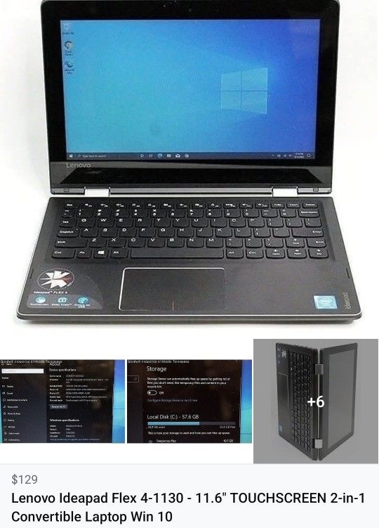Ideapad Flex 4-1130 Laptop
