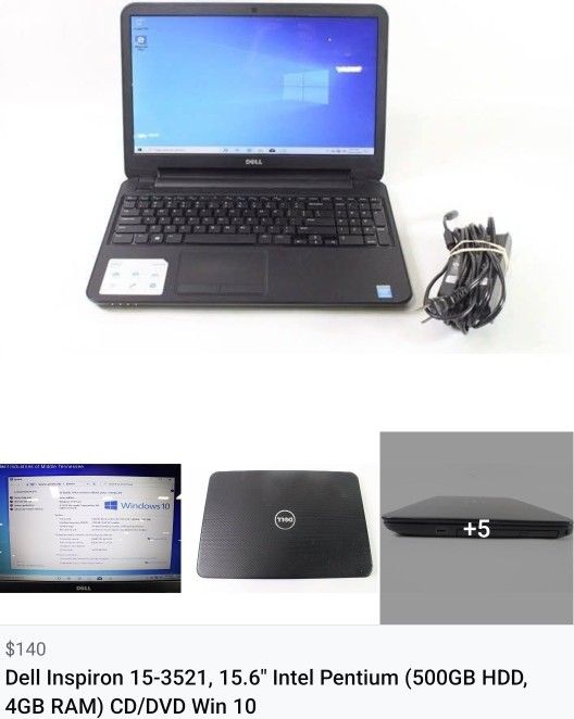 Dell Inspiron 15-3521 Laptop
