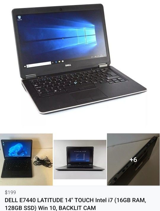 DELL E7440 LATITUDE 14" TOUCH Intel i7