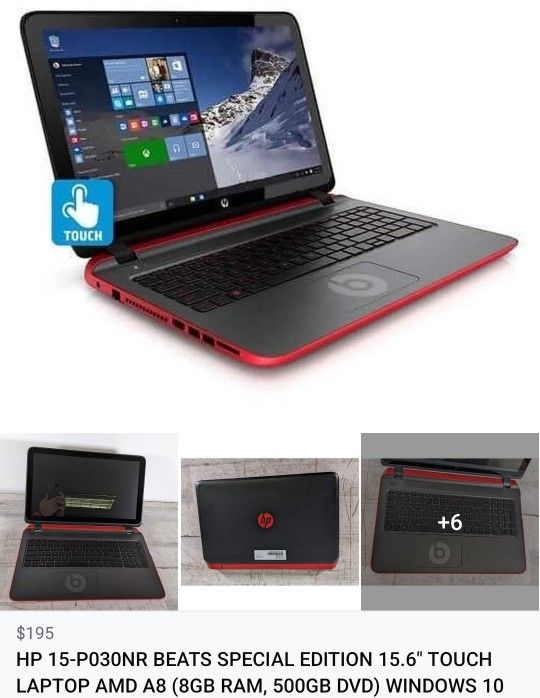 HP Beats Special Edition Laptop
