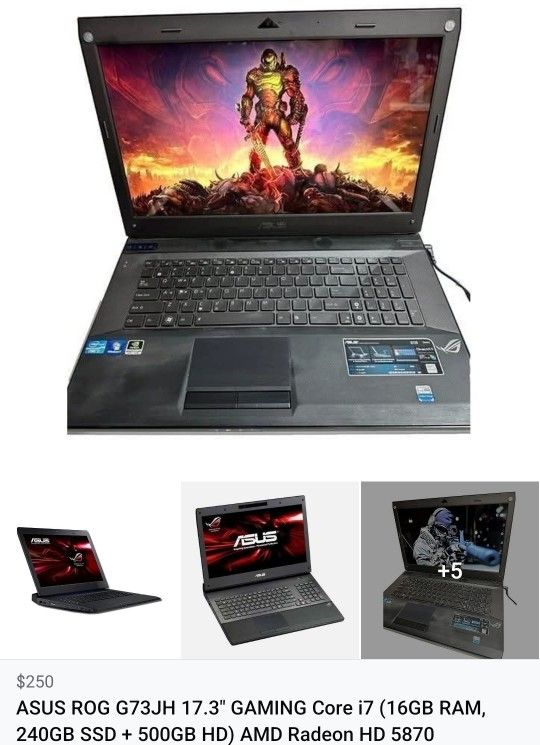 ASUS ROG G73JH Gaming Laptop