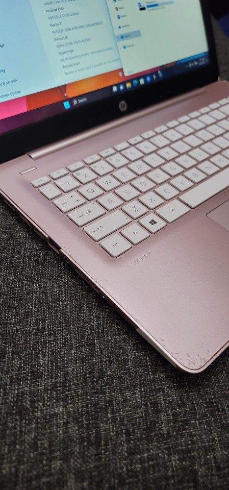 HP Stream 14" Celeron 4GB RAM 64GB SSD Windows 10 (2021) - photo 5
