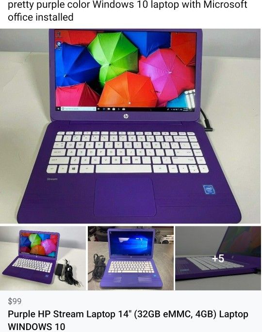 HP Stream 14-ax020wm Laptop