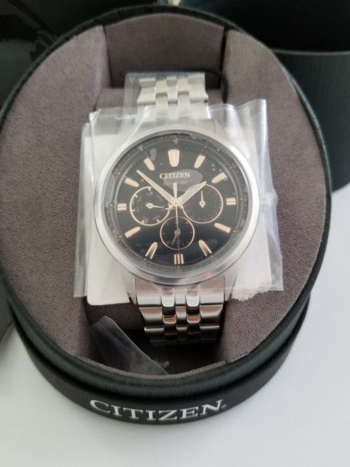 Citizen Eco-Drive Corso Two Tone Steel 44mm Solar Men's Watch - photo 2