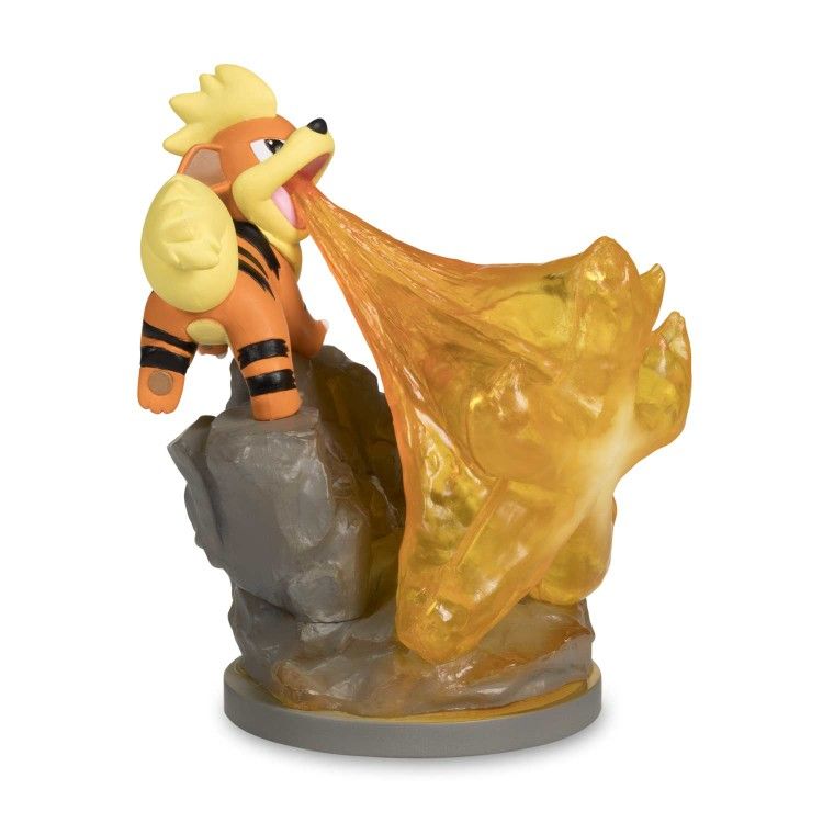 24 Pcs Pokémon Gallery Figure: Growlithe (Fire Blast) - photo 5