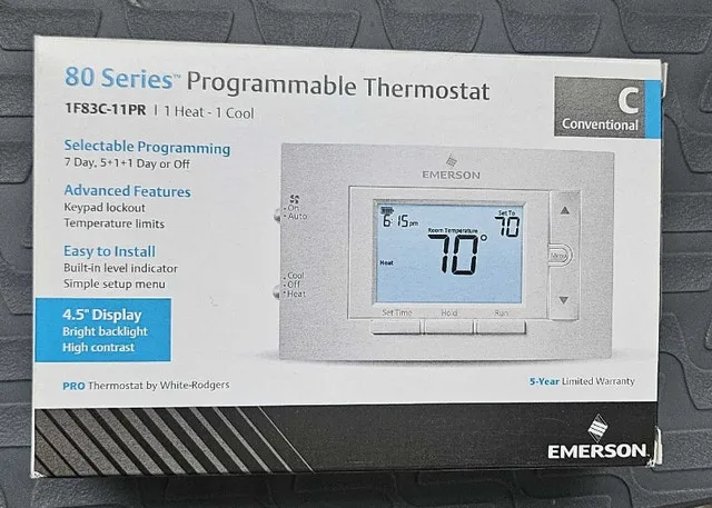 EMERSON Thermostat programmable 80 Series