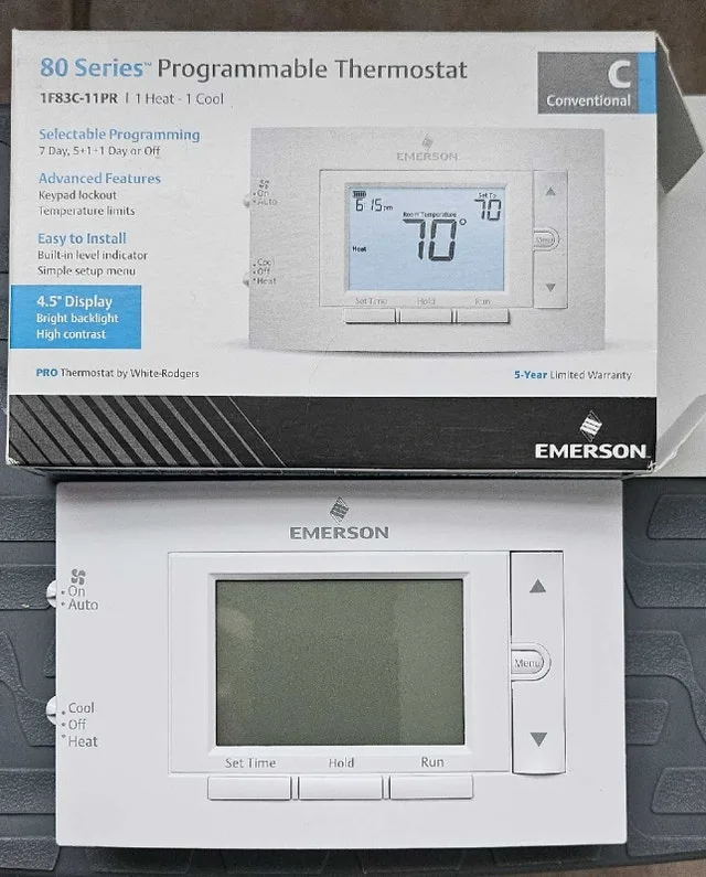 EMERSON Thermostat programmable 80 Series image indicator(2)