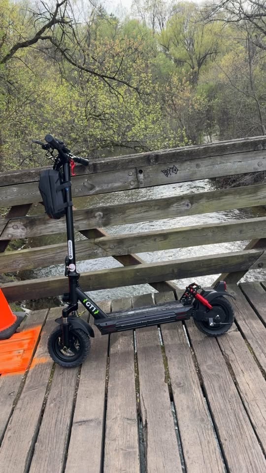 Isinwheel gt1 e scooter - photo 3