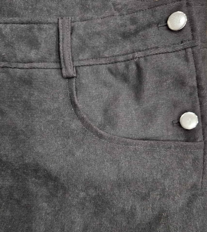 Black Corduroy Overalls 2XL - photo 5