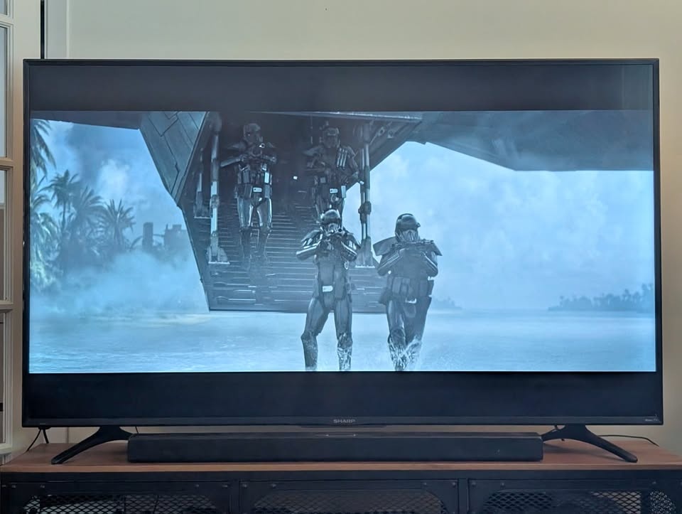 65" Sharp 4k Roku TV
