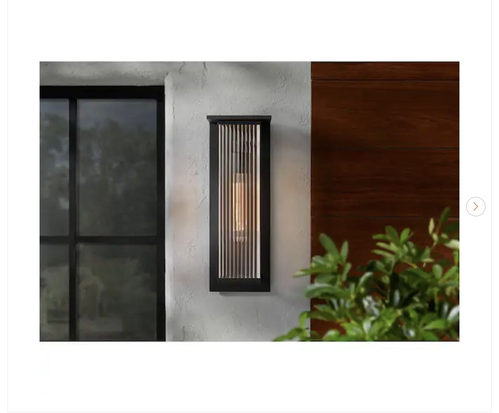 Set of 2 - Home Decorators Outdoor Wall Light - photo 2