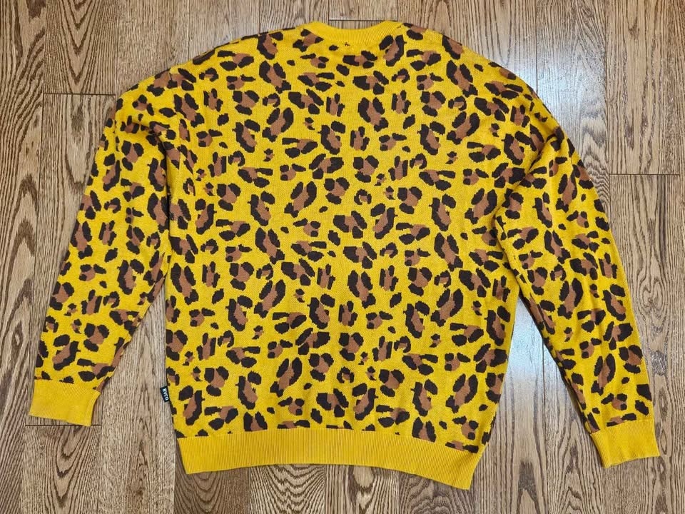 DJAB Leopard Print Sweater Men's M - photo 3
