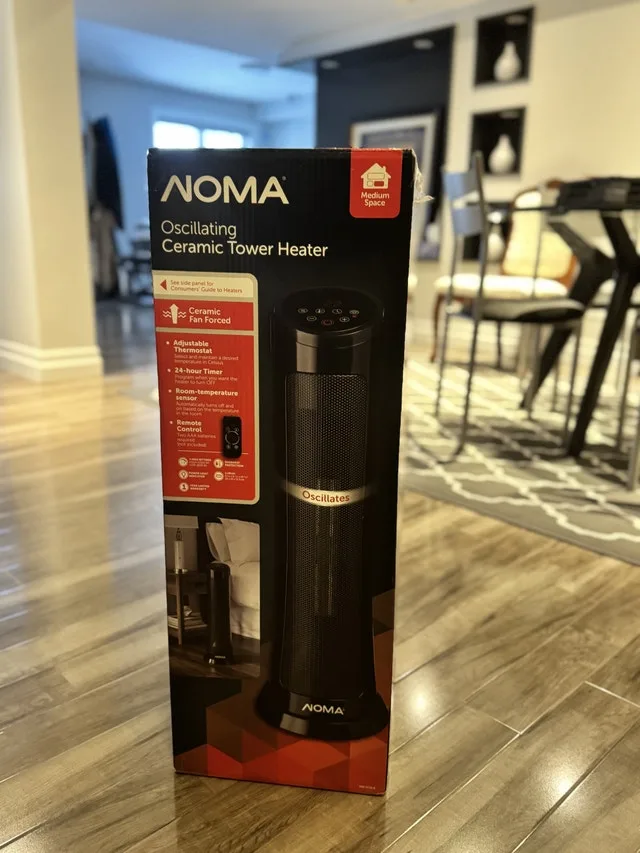 Noma Oscillating Tower Heater -1500W image indicator(4)