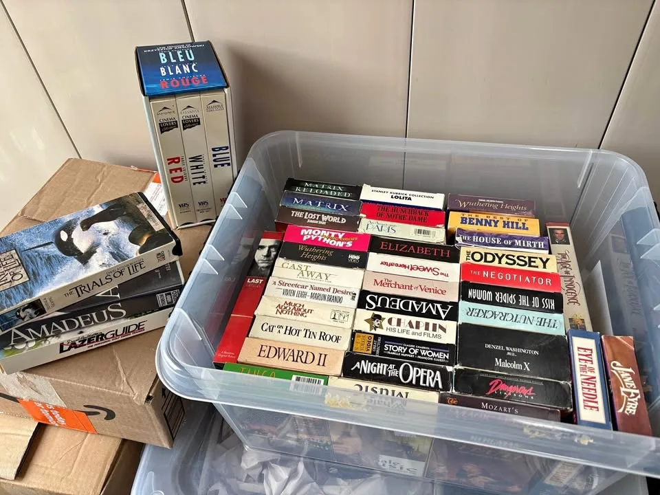 Vintage VHS Movie Lot / Collection