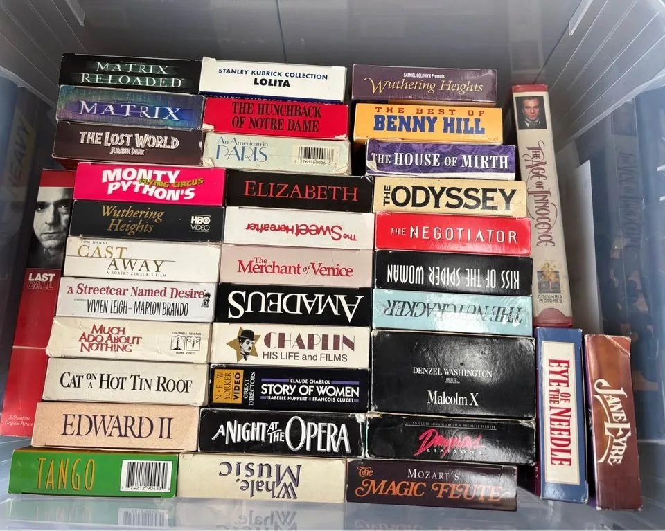 Vintage VHS Movie Lot / Collection image indicator(3)