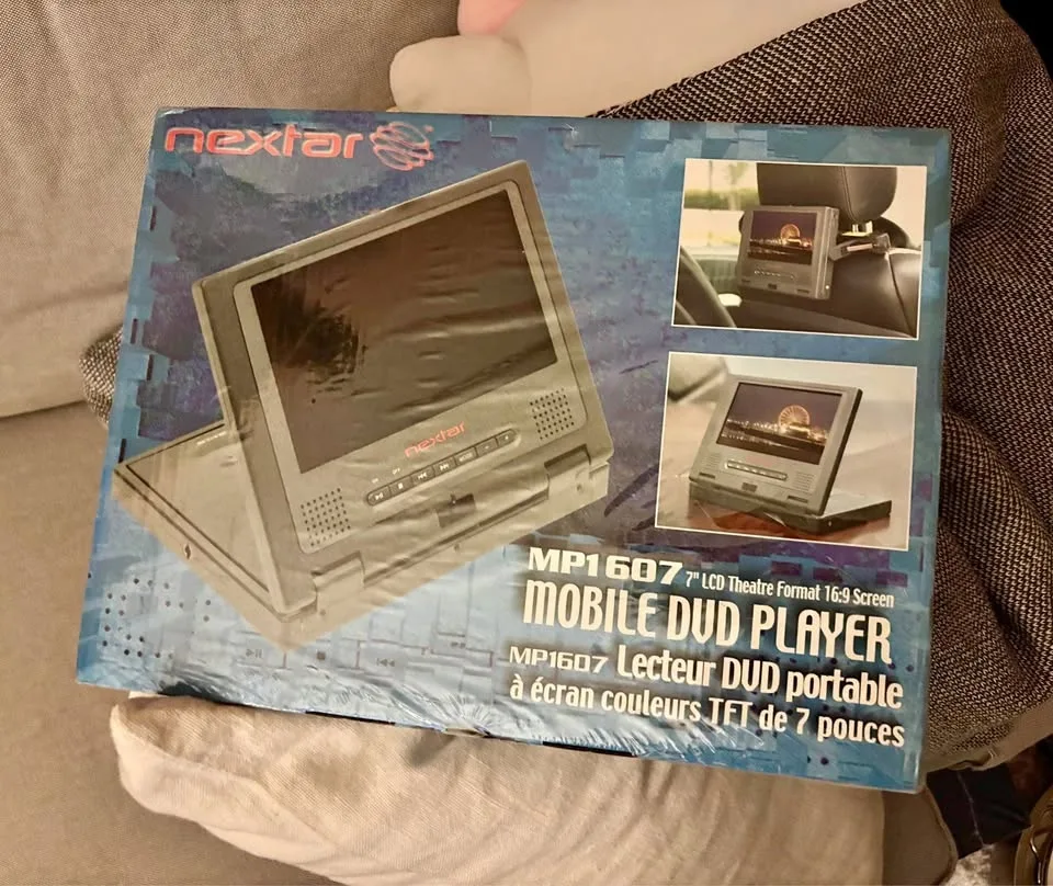 Sealed Portable Mobile DVD Player