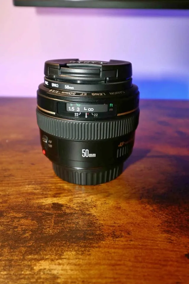 Canon 50mm f/1.4 — Professional Portrait Lens — Razor Sharp