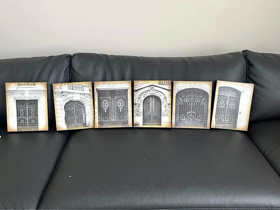 Set of 6 Art prints each 8 x 10