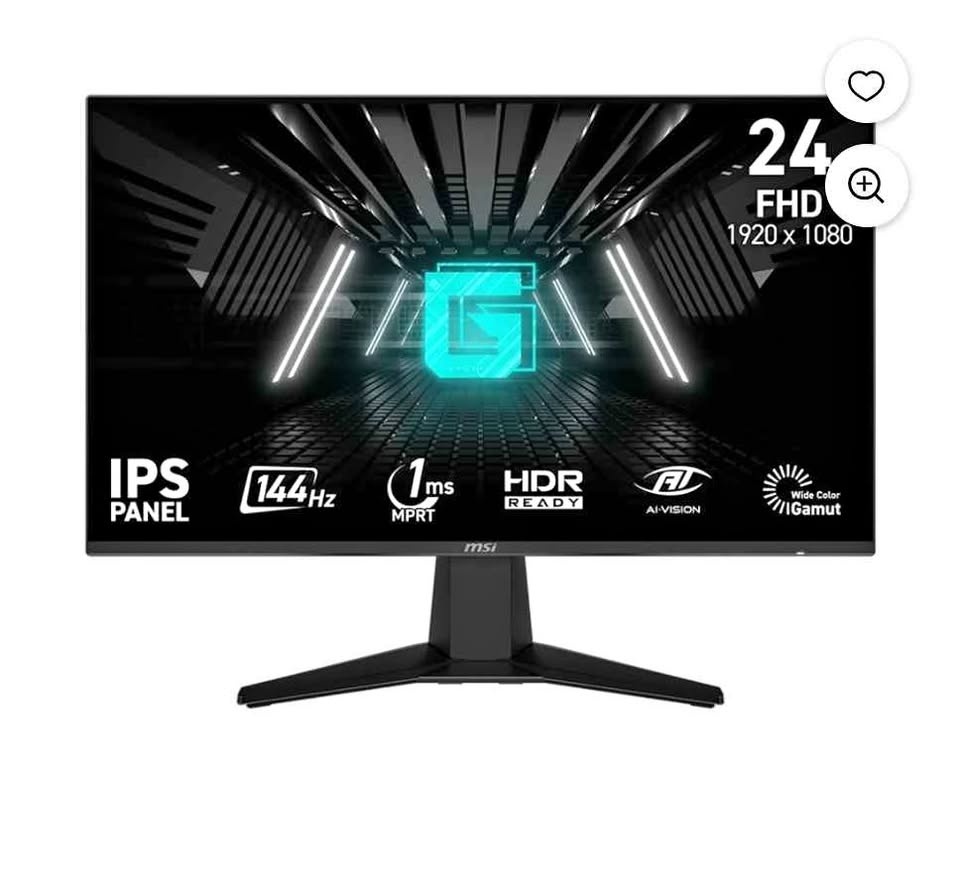 MSI 1080P 144Hz gaming monitor