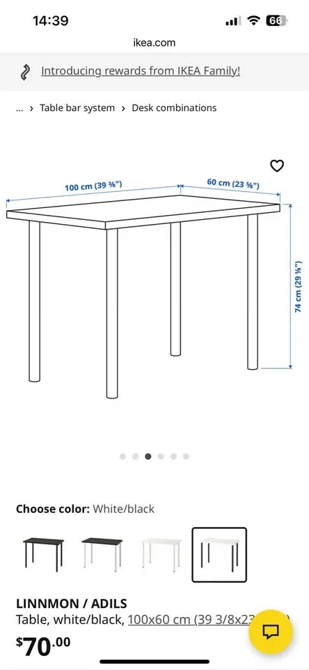 Table 100x60cm image indicator(6)