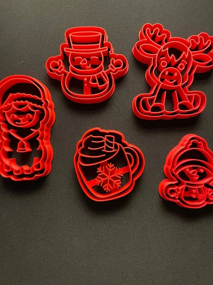 Unique Christmas cookie cutter (5 set) image indicator(2)