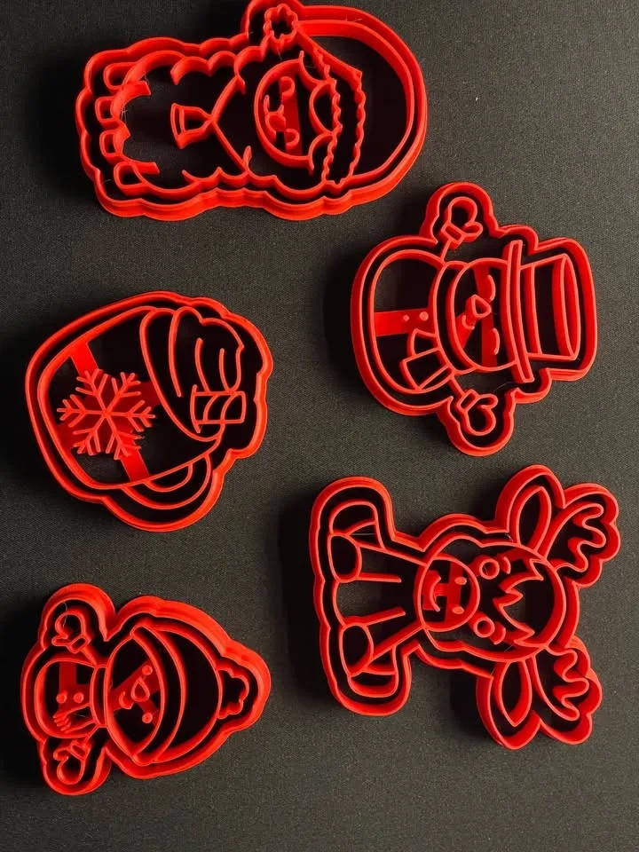 Unique Christmas cookie cutter (5 set) image indicator(4)