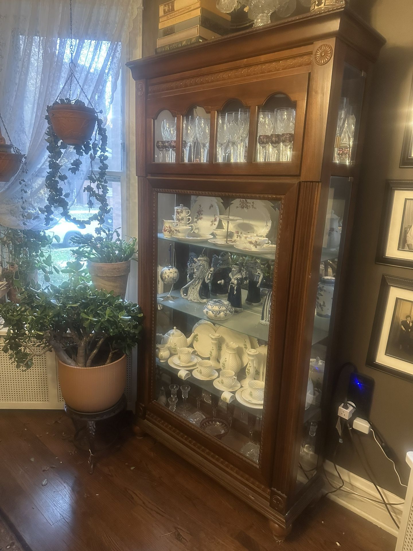 Large Curio China Cabinet
