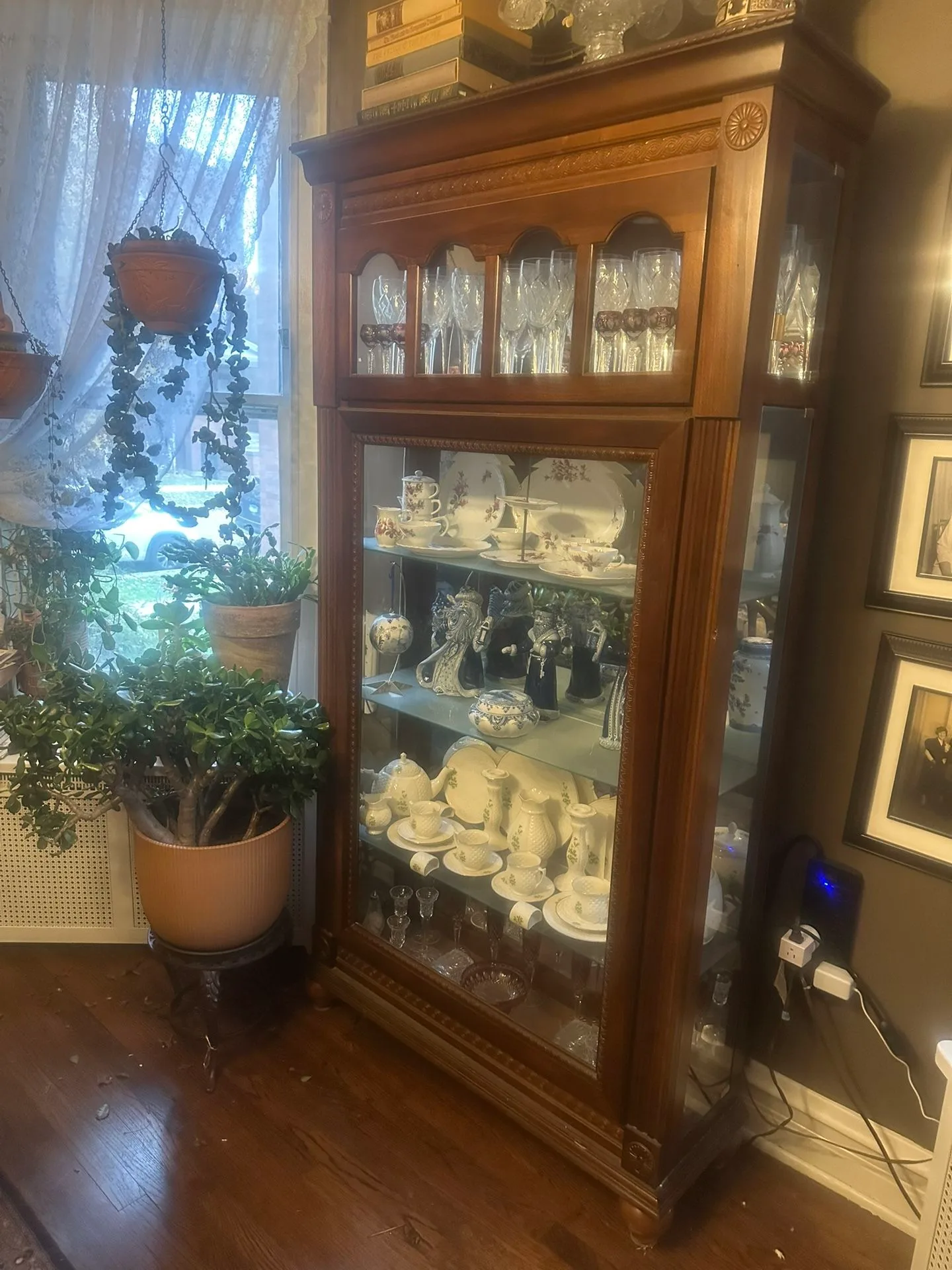 Large Curio China Cabinet