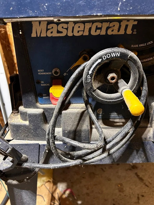 Mastercraft Table Saw image indicator(3)