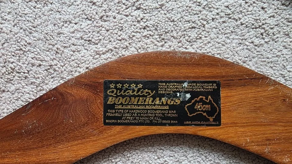 Decorative boomrangs (made in Australia) image indicator(3)